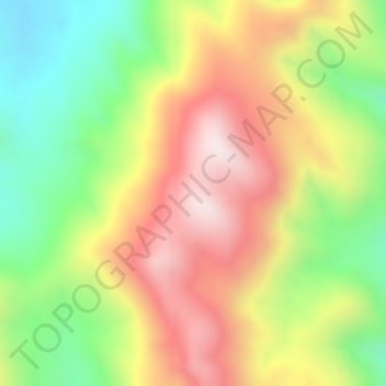 Carte topographique Boo, altitude, relief