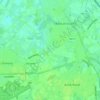 Carte topographique Groenewoud, altitude, relief
