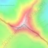 Carte topographique Тихтенген, altitude, relief