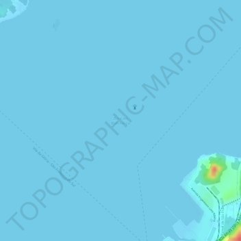 Carte topographique Baía da Babitonga, altitude, relief