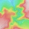 Carte topographique Смотровая площадка "Сосновая", altitude, relief