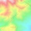 Carte topographique Cottonwoods Spring, altitude, relief