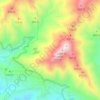 Carte topographique Acebuchal, altitude, relief