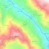 Carte topographique Kilise, altitude, relief