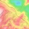 Carte topographique Sa, altitude, relief