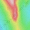 Carte topographique гора Долгая, altitude, relief