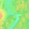 Carte topographique Черёмная Гора, altitude, relief