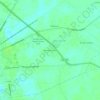 Carte topographique Sherwood Forest, altitude, relief