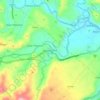 Carte topographique Pagan Grande, altitude, relief