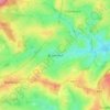 Carte topographique Braunlauf, altitude, relief