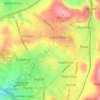 Carte topographique Low Crompton, altitude, relief