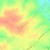 Carte topographique Daffy Green, altitude, relief