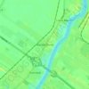 Carte topographique Middlechurch, altitude, relief