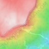 Carte topographique Нагой-Кош, altitude, relief