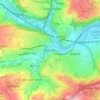 Carte topographique West Vale, altitude, relief