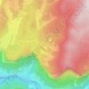 Carte topographique Charmeil, altitude, relief