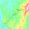 Carte topographique Kenticha, altitude, relief