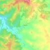Carte topographique Richwoods, altitude, relief