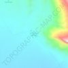 Carte topographique San José de la Popa, altitude, relief