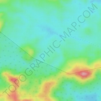 Carte topographique Bukit Piton First Class Reserve, altitude, relief