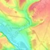 Carte topographique Clos Saint-Maurice, altitude, relief