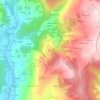 Carte topographique Osmo, altitude, relief