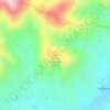 Carte topographique Yellow Mountain, altitude, relief
