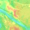 Carte topographique Чемихино, altitude, relief
