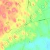 Carte topographique The Loup, altitude, relief
