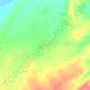 Carte topographique Gotarrendura, altitude, relief