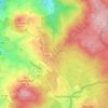 Carte topographique Bad Einsiedel, altitude, relief