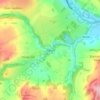 Carte topographique Alport, altitude, relief