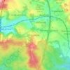 Carte topographique Forsthub, altitude, relief
