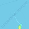 Carte topographique King Island, altitude, relief