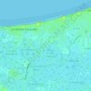Carte topographique Bas Cabourg, altitude, relief
