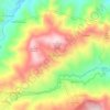 Carte topographique Ras El Faydh, altitude, relief