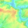 Carte topographique Les Fourneaux, altitude, relief