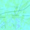 Carte topographique St John's Highway, altitude, relief