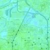 Carte topographique Chinmaya Nagar, altitude, relief