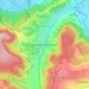 Carte topographique Schnellmannshausen, altitude, relief