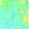 Carte topographique Concepcion, altitude, relief