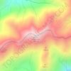 Carte topographique Mount Skokomish, altitude, relief