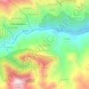 Carte topographique Boudjouada, altitude, relief