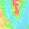 Carte topographique Le Chaudron, altitude, relief