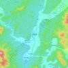 Carte topographique 安墩镇, altitude, relief
