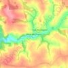 Carte topographique West Worlington, altitude, relief