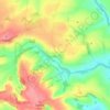 Carte topographique Ruckland, altitude, relief