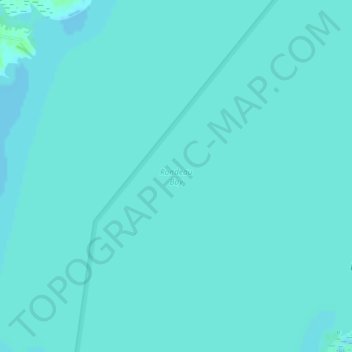 Carte topographique Rondeau Bay, altitude, relief