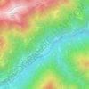 Carte topographique Vigino, altitude, relief