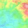 Carte topographique La Chapelle-Janson, altitude, relief